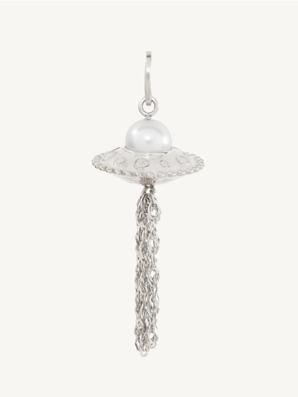 Catbird Silver I Want To Go Home UFO Charm